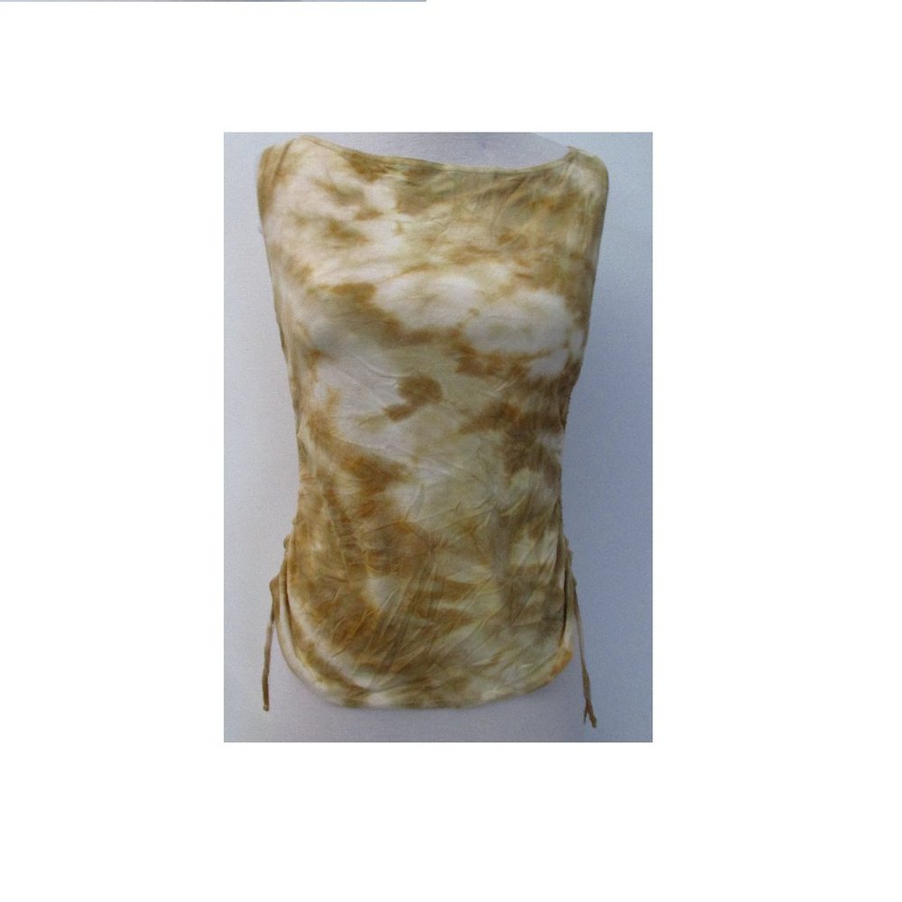 ONE WRAPPER SLEEVELESS TIE DYE SHIRT SIZE LARGE